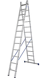 KRAUSE Stabilo aluminiowa drabina rozstawno-przystawna